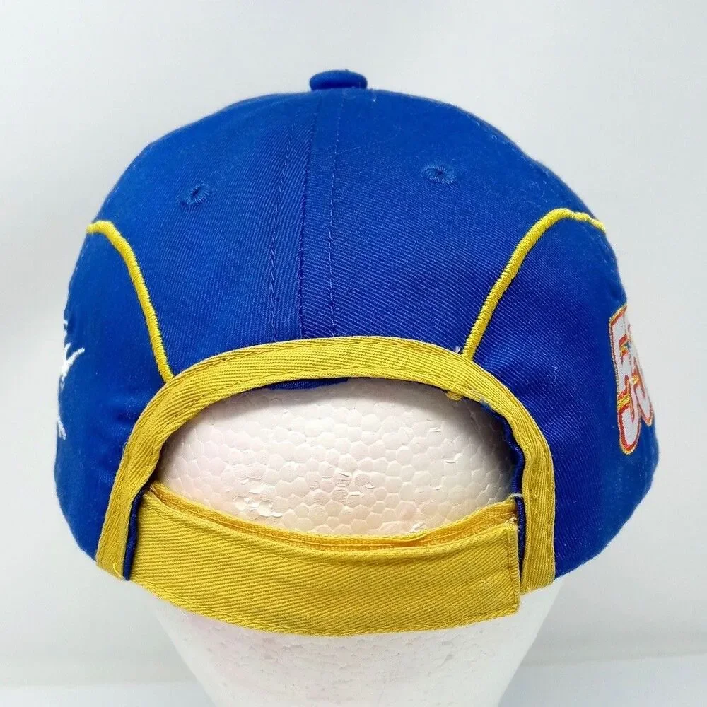 NAPA Racing #55 Michael Waltrip Blue Adjustable Strapback Hat Cap NASCAR